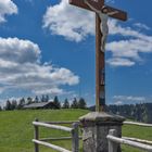 Blick auf die Kesselbergalm