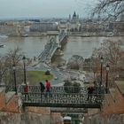 Blick auf die Kettenbrücke in Budapest (2)