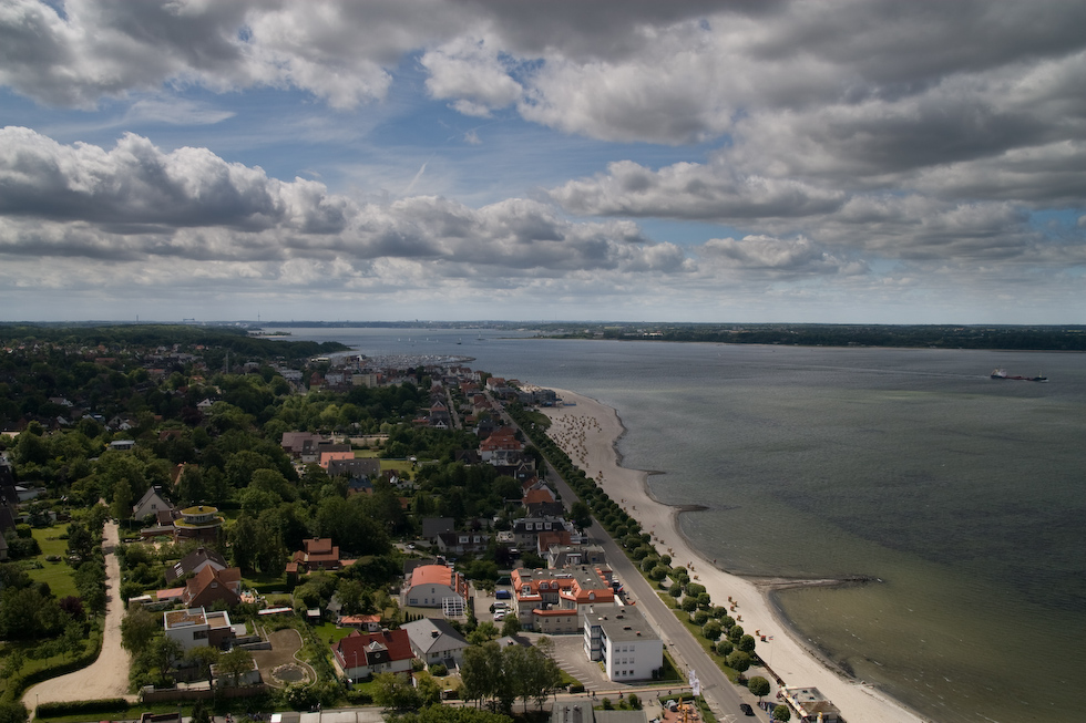 Blick auf die Kieler Förde