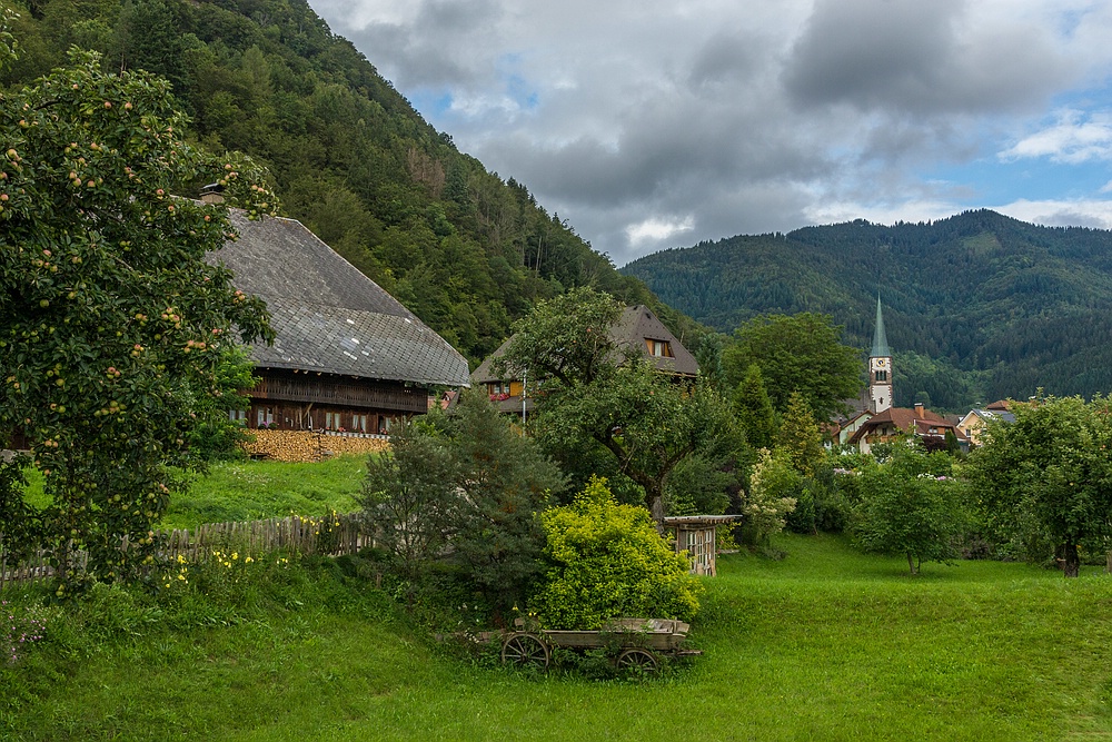 Blick auf die Kirche