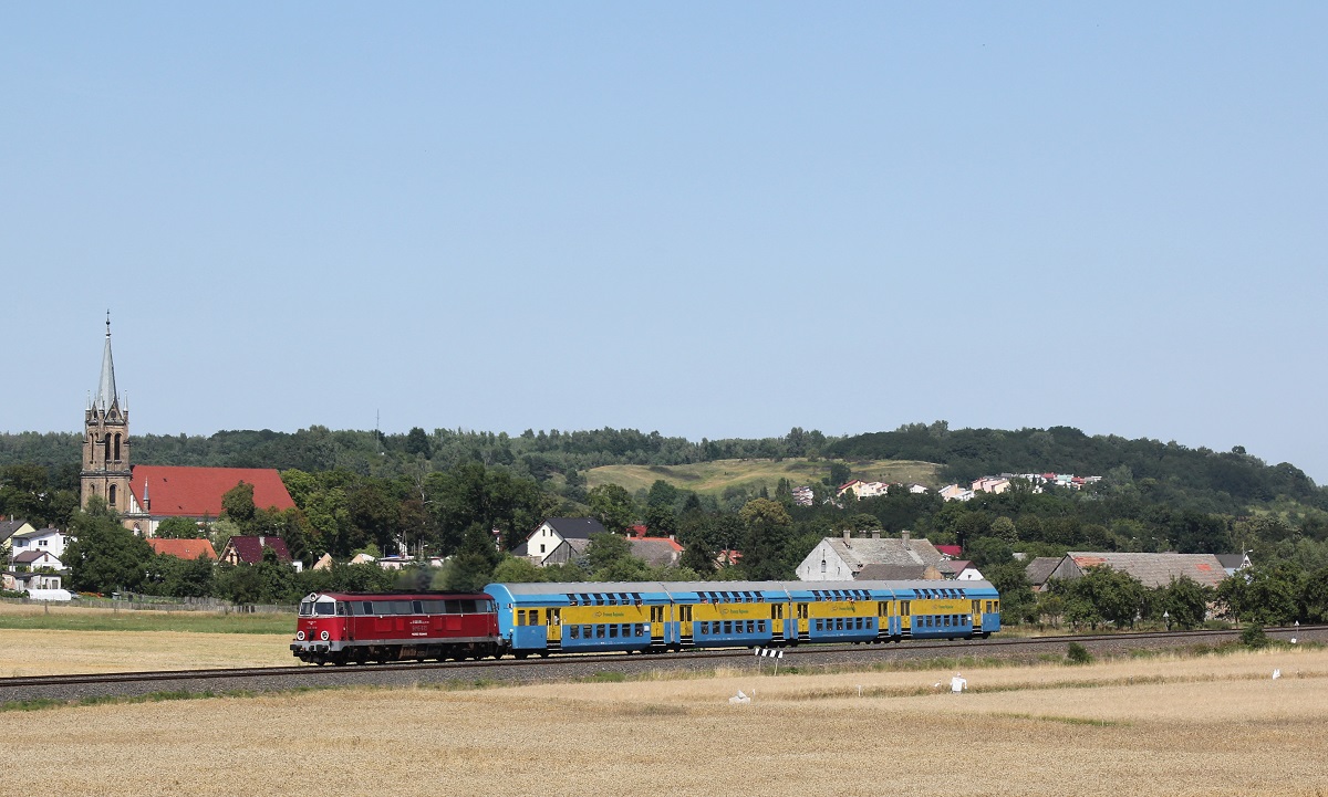 Blick auf die Kirche in Gorzow-Wieprzyce