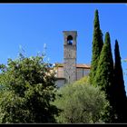 Blick auf die Kirche von Gardone Riviera