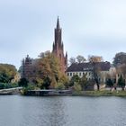 Blick auf die Klosterkirche von Malchow