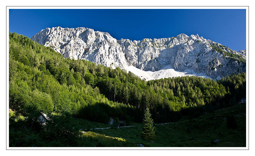 Blick auf die Koschutta