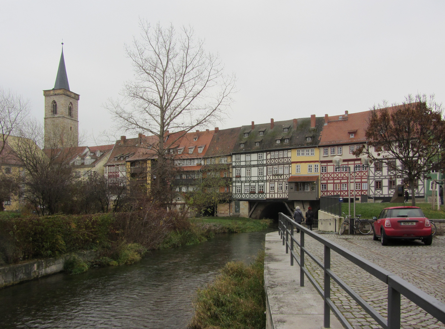 Blick auf die Krämerbrücke