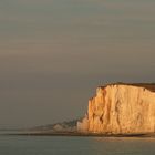 Blick auf die Kreidefelsen von Mers les Bains (Normandie)