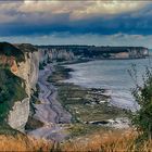 Blick auf die Kreidefelsen - Vue sur les falaises de craie