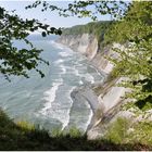 Blick auf die Kreidenfelsen