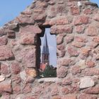 Blick auf die Kröllwitzer Kirche.