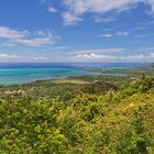 Blick auf die Küste von Mauritius