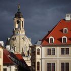 Blick auf die Kuppel der Frauenkirche Dresden