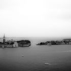 Blick auf die Lagune von Venedig