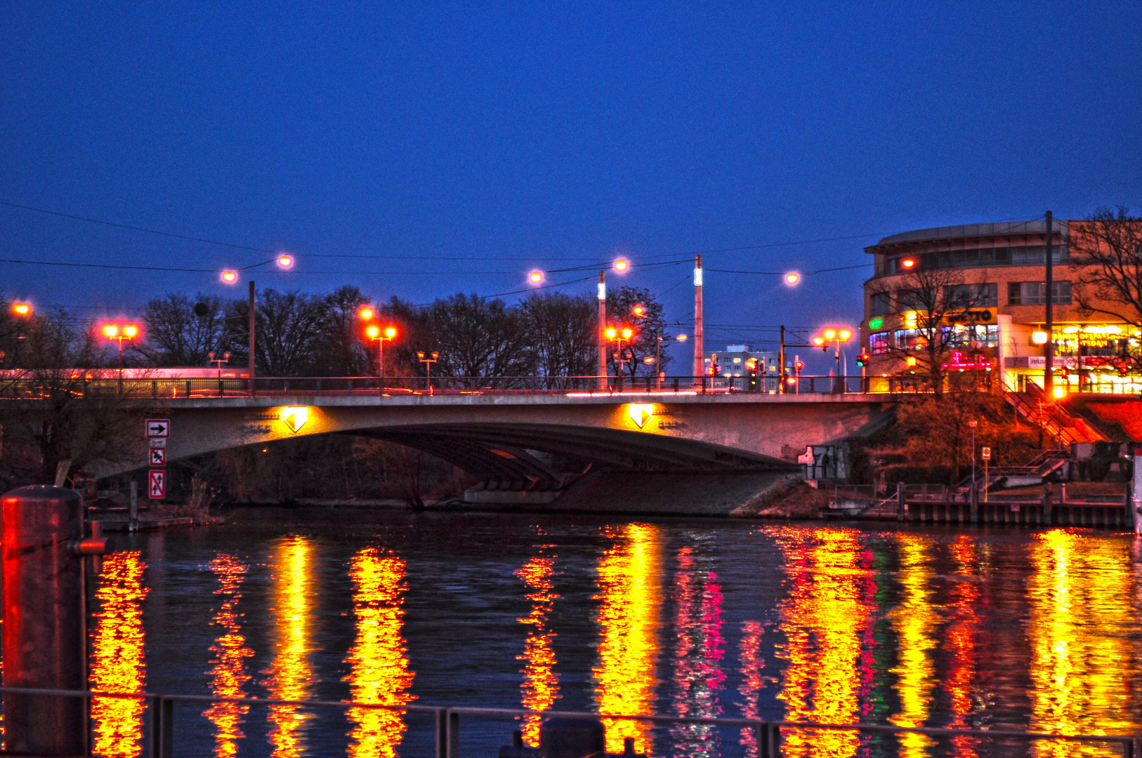 Blick auf die Langebrücke Potsdam