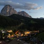 Blick auf die Langkofel-Gruppe