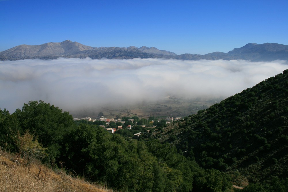 Blick auf die Lassithi-Hochebene