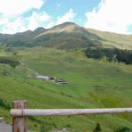 Blick auf die Latschätzalpe