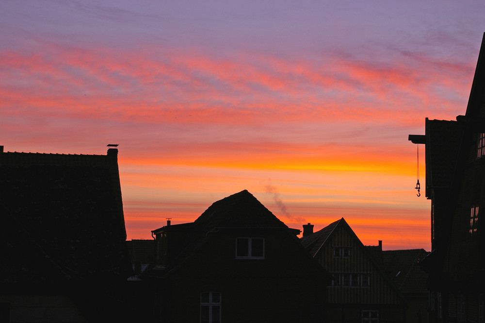 Blick auf die Lauenburger Altstadt