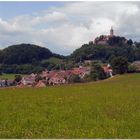 Blick auf die Leuchtenburg