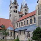 Blick auf die Liebfrauenkirche in Halberstadt