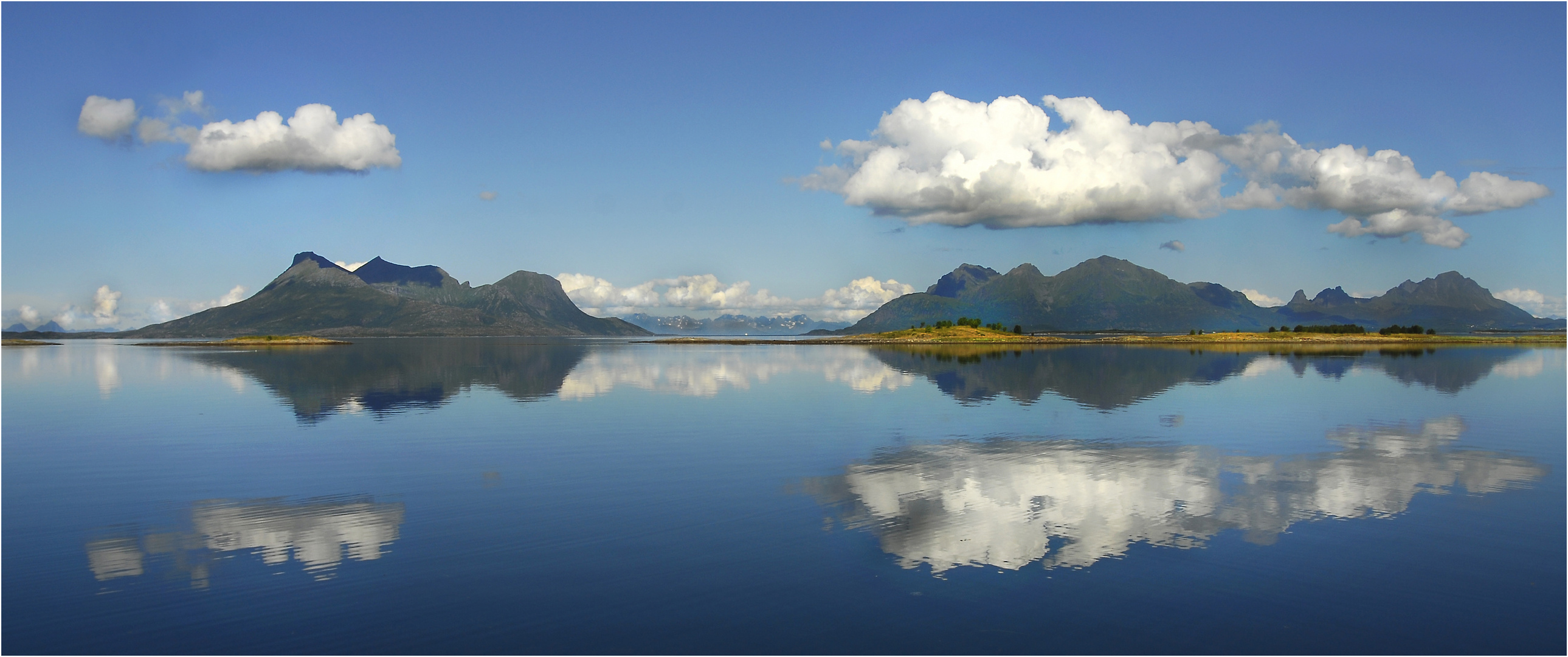 Blick auf die Lofoten