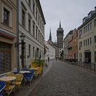 Blick auf die Lutherkirche - Schlosskirche in Wittenberg