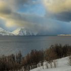 Blick auf die Lyngenalpes