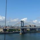 ...Blick auf die Manhattan Bridge...