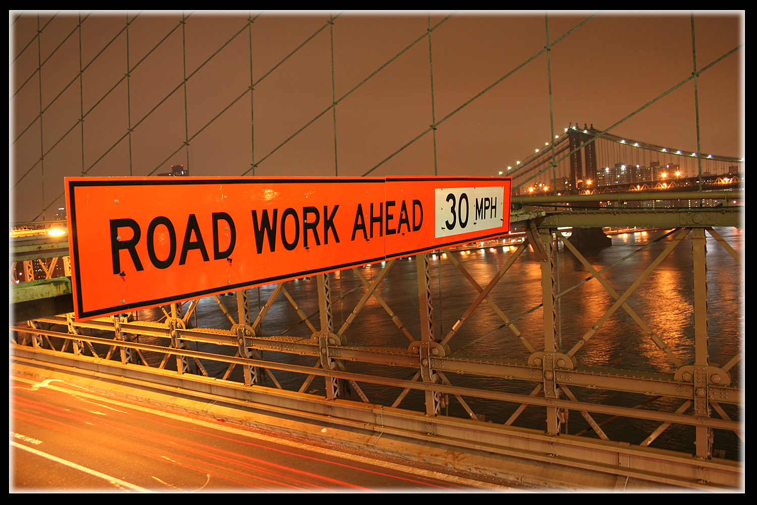 Blick auf die Manhattan Bridge