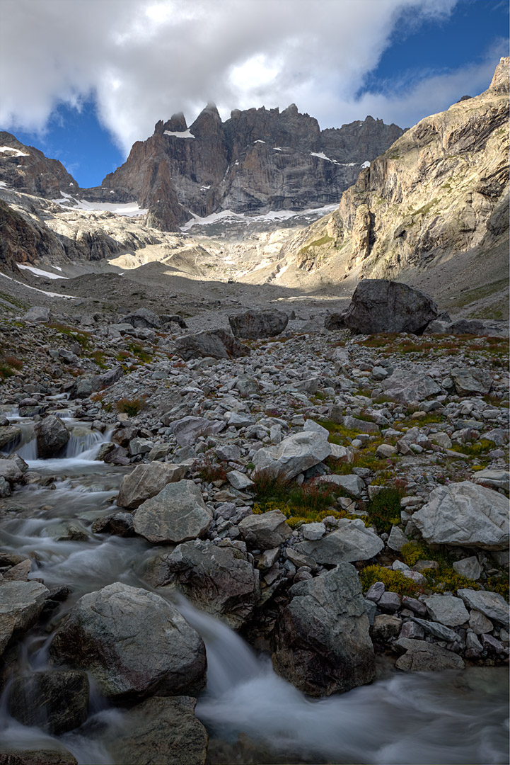 Blick auf die Meije