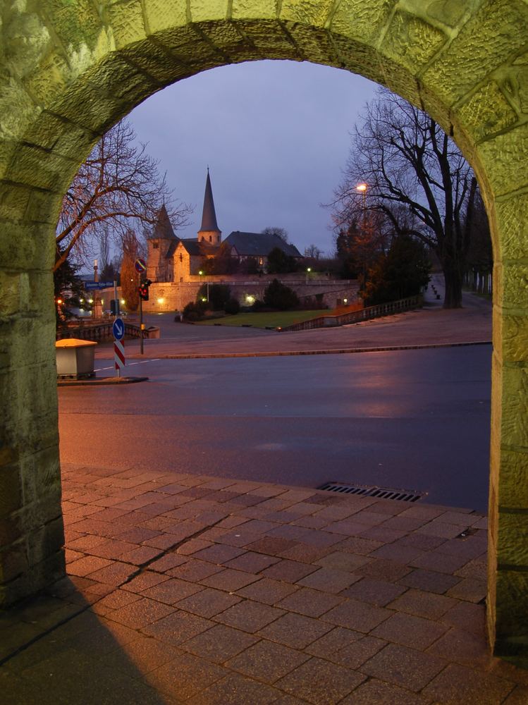 Blick auf die Michaelskirche