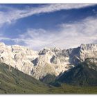 Blick auf die Miemingerberge