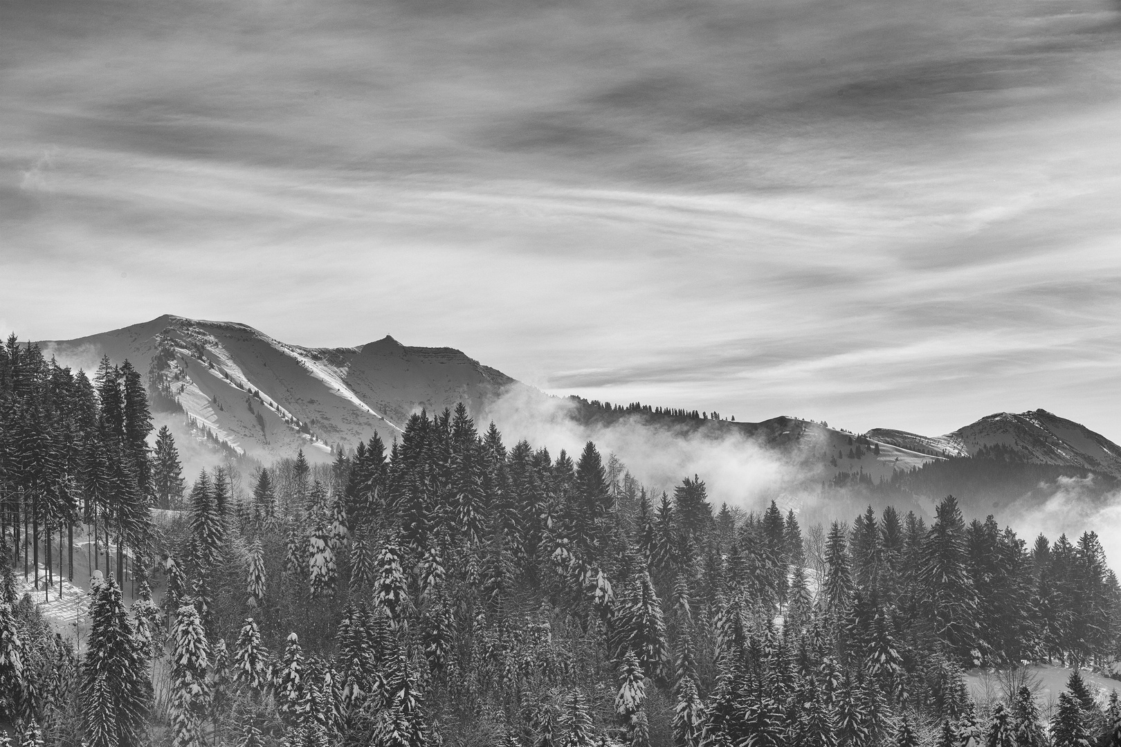 Blick auf die Mörzelspitze