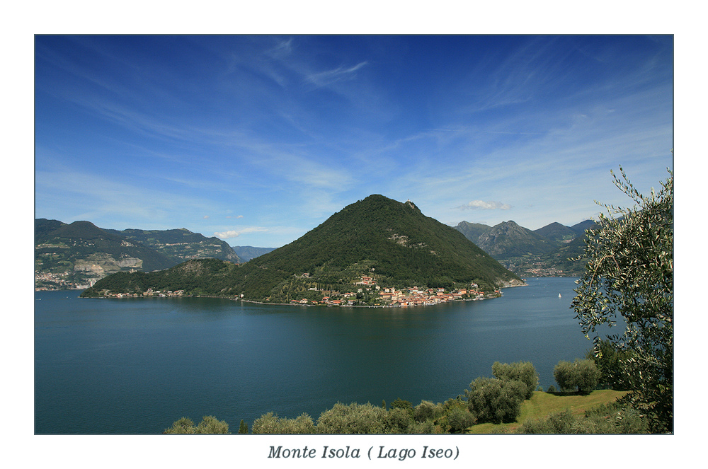 Blick auf die Monte Isola