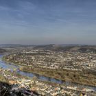 Blick auf die Mosel ......