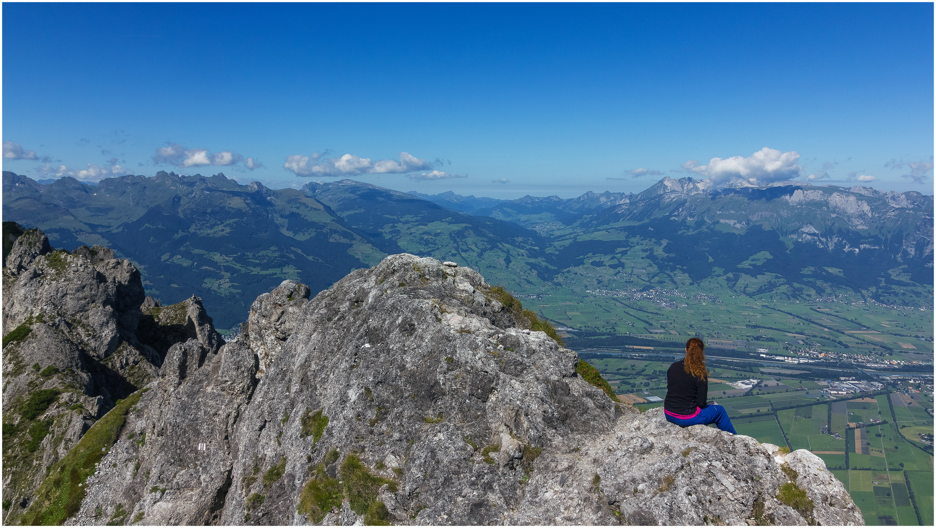 Blick auf die Nachbarn