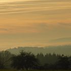 Blick auf die Nebeldecke