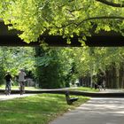 Blick auf die Neckarpromenade