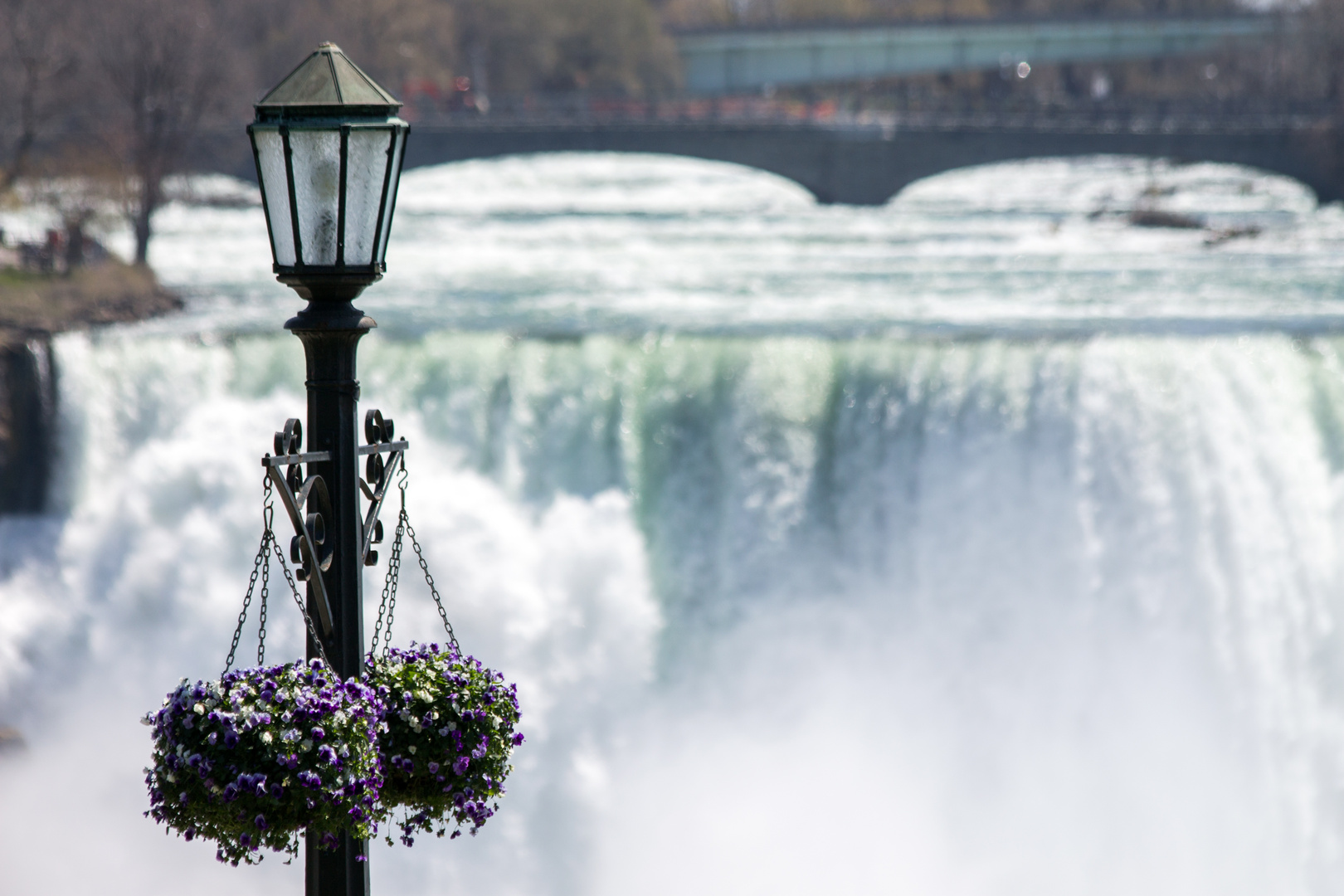 Blick auf die Niagara-Fälle