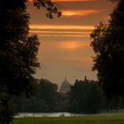 Blick auf die Nicolaikirche vom Neuen Garten