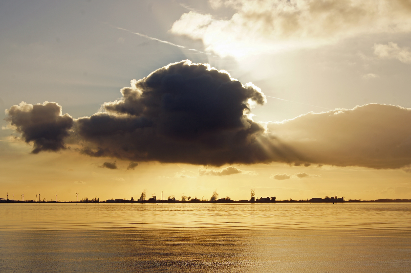 Blick auf die Niederlande