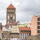 Blick auf die Nikolaikirche Rostock