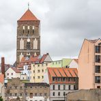 Blick auf die Nikolaikirche Rostock