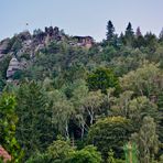 Blick auf die Nonnenfelsen…