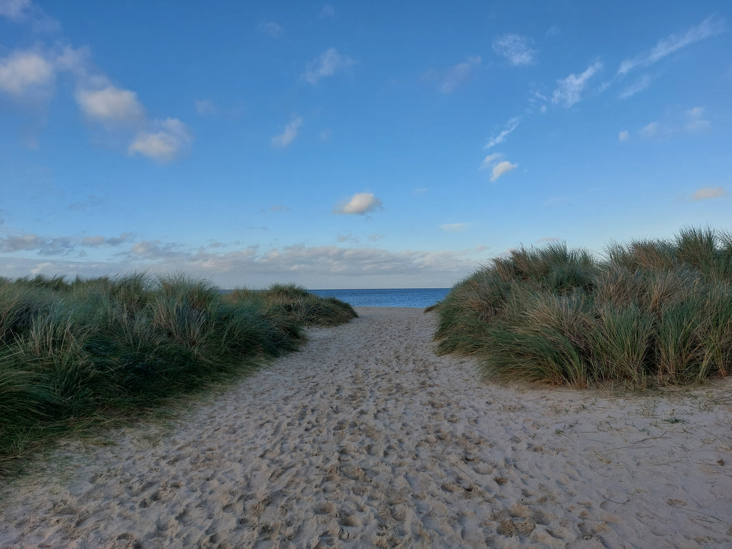 Blick auf  die Nordsee 