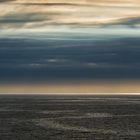 Blick auf die Nordsee am Abend