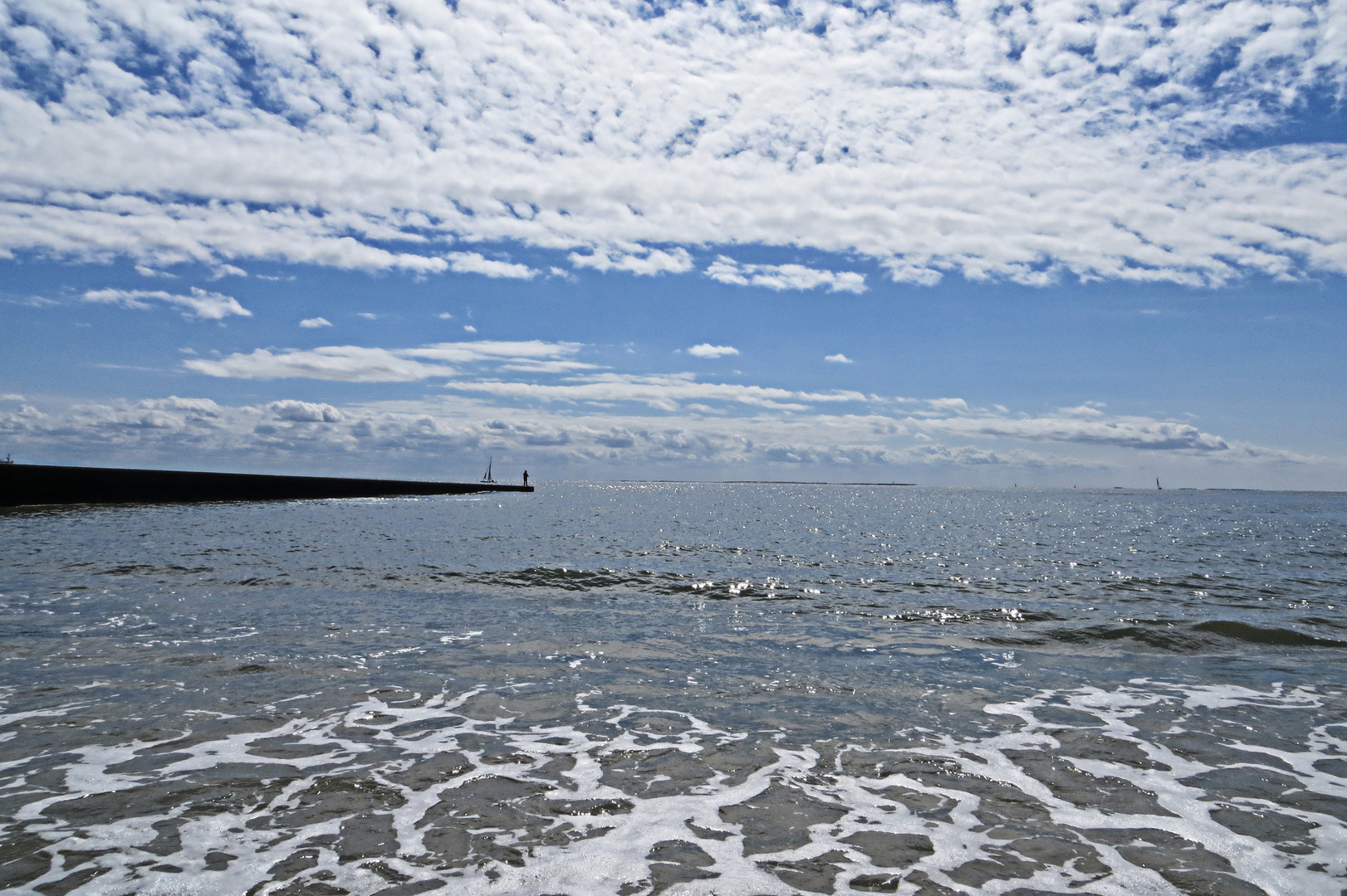 Blick auf die Nordsee