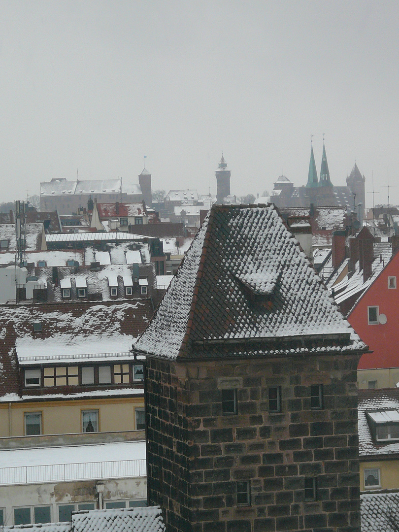 Blick auf die Nürnberger Burg