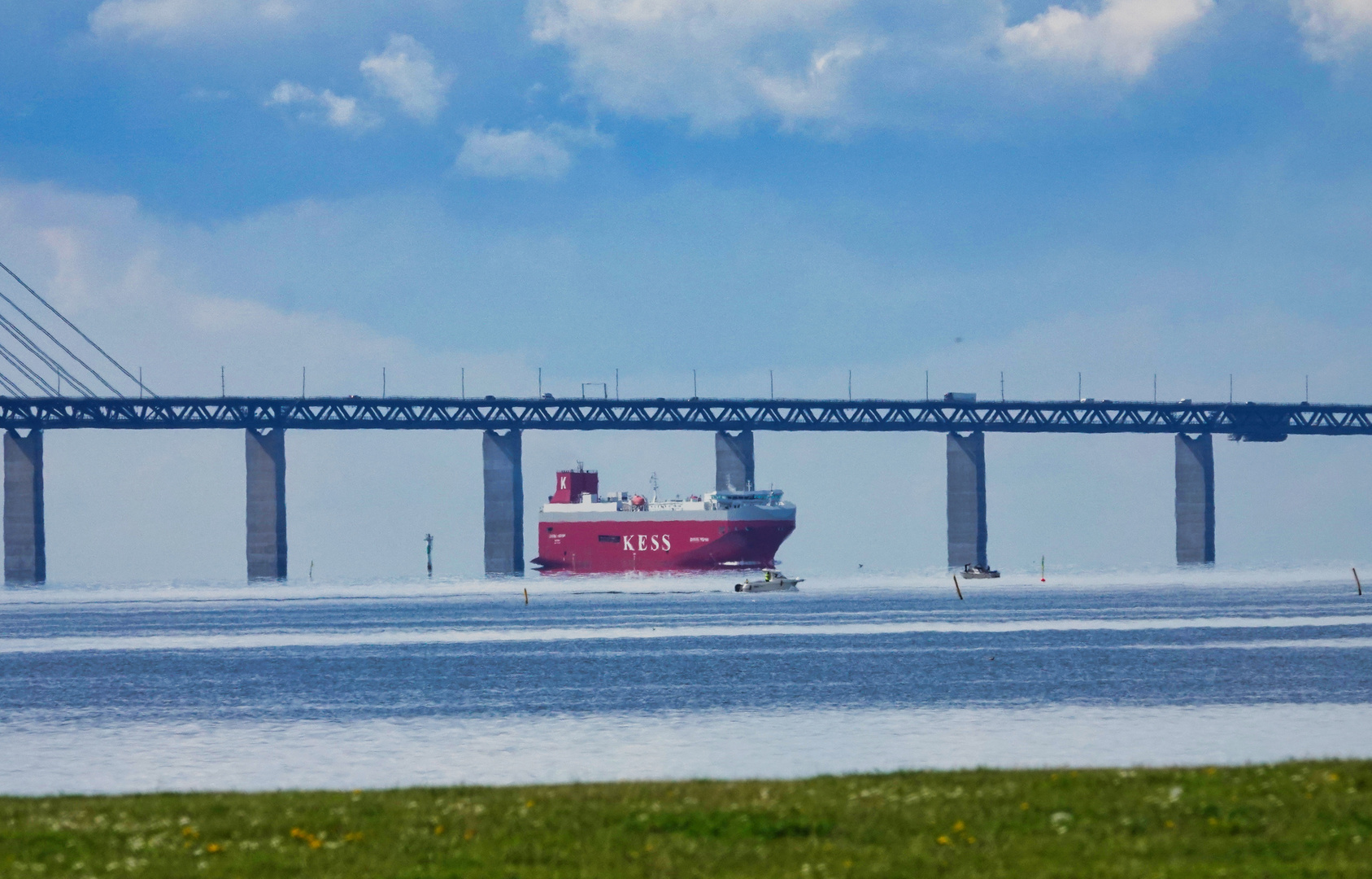 Blick auf die Öresundbrücke 