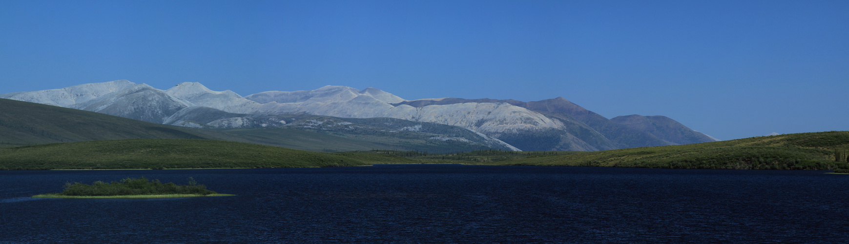 Blick auf die Ogilvie Mountains