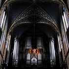 Blick auf die Orgel der Marienbasilika Kevelaer ...